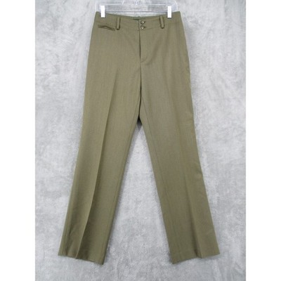 Ralph Lauren LRL Pants Womens 8 Wool Blend Trousers Straight Leg Office Career
