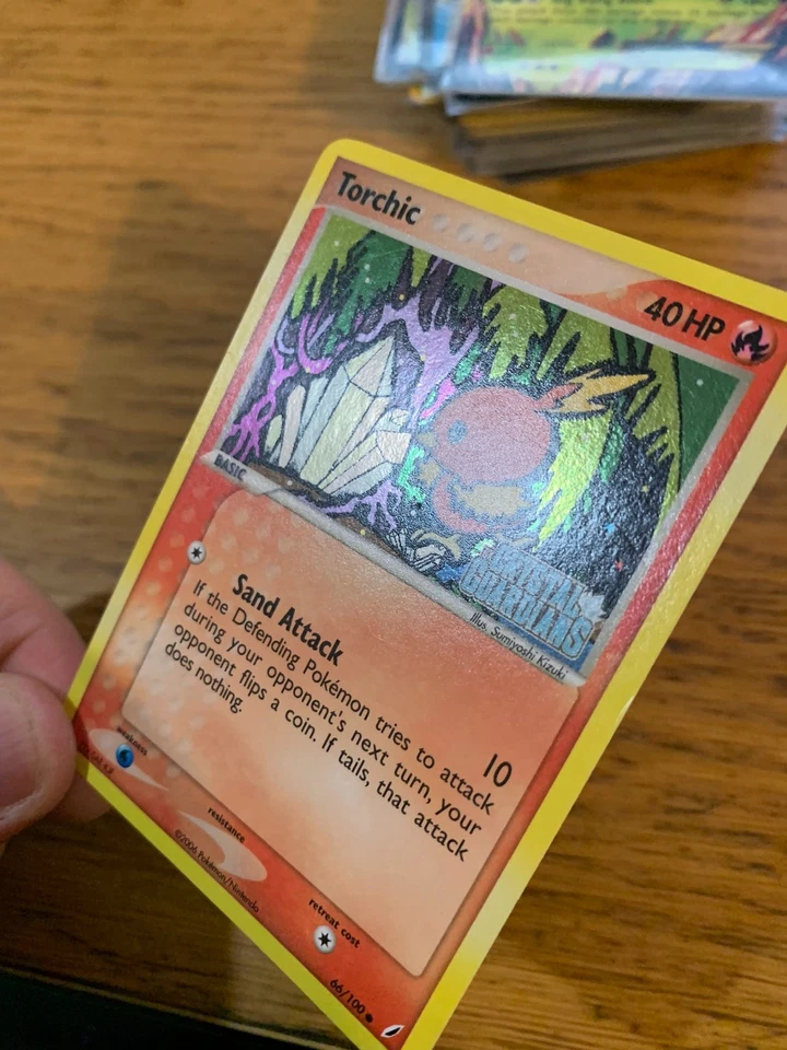 NM! Torchic (66/100) EX Crystal Guardians Stamped Reverse Holo Pokemon Card! - Image 4 of 4