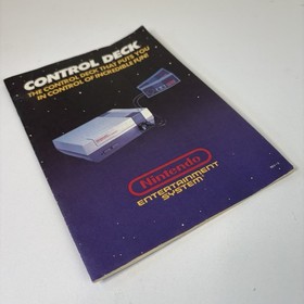 Nintendo Entertainment System NES Control Deck Console Instruction Manual Only