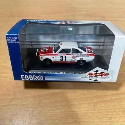 EBBRO 1:43 Mazda Rotary Coupe Racing Car 1970 Spa 24H weiß rot Modell