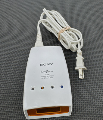 Sony Cycle Energy BCG-34HLD Ni-MH Battery Charger for AA & AAA Sizes, Tested