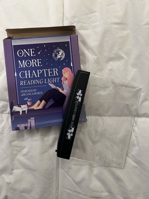 Fairyloot One More Chapter Reading Book Light Illumicrate Owlcrate Bookish Box