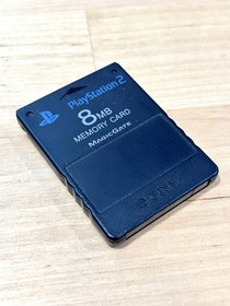 Sony Playstation 2 PS2 Authentic OEM 8MB Memory Card Tested Clean