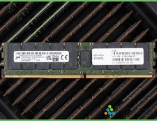READ Micron Cisco 128GB PC4-3200AA DDR4 4DRX4 LRDIMM RAM MTA72ASS16G72LZ-3G2 LOT