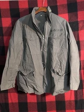 Vintage Gray Fourstar Clothing Military Jacket Size Large