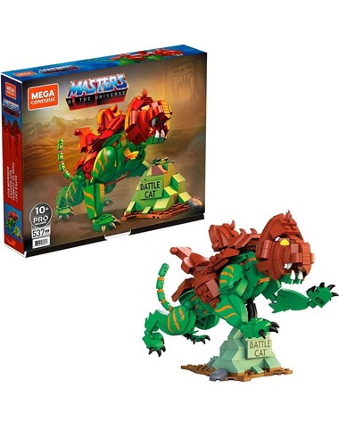 2020 Mega Construx Masters of the Universe - BATTLE CAT Building Set (537 pcs) - Picture 6 of 10