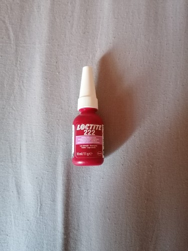 Loctite 222 Schraubensicherung Niedrigfest Kleber Schraubenlack Henkel 10ml Neu