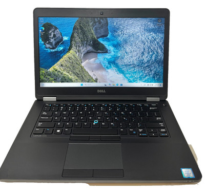 Dell Latitude E5470 INTEL CORE i5-6300U CPU  2.40 GHz 8 GB RAM 128GB  SSD .