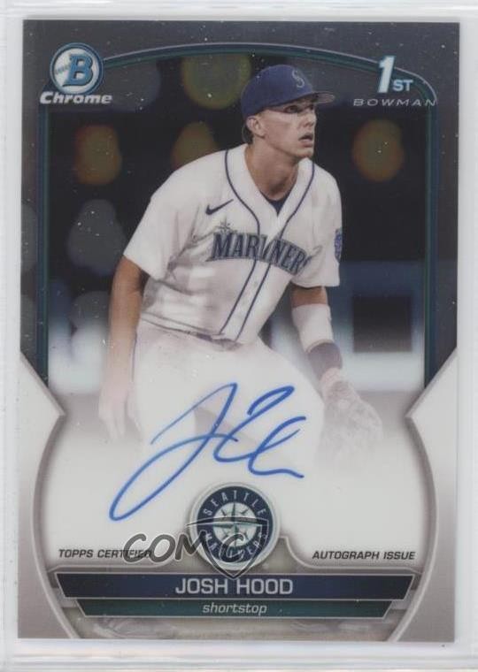 2023 Bowman Chrome Prospect Auto Josh Hood #CPA-JHD Auto