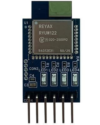 RYUW122_Lite UART Interface 6.5 GHz and 8 GHz UWB Antenna Transceiver Module EVB