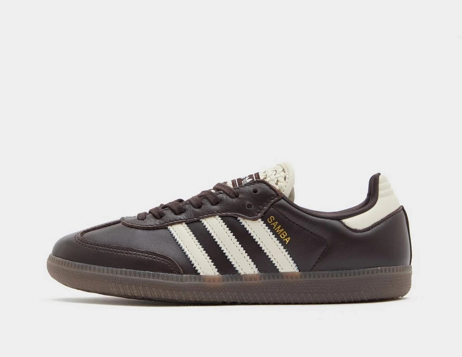 Adidas Originals Women's SAMBA OG SHOES in Brown image 7