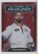 2022 Upper Deck AEW All Elite Wrestling Main Features Red 50/50 Dash Wilder q2l