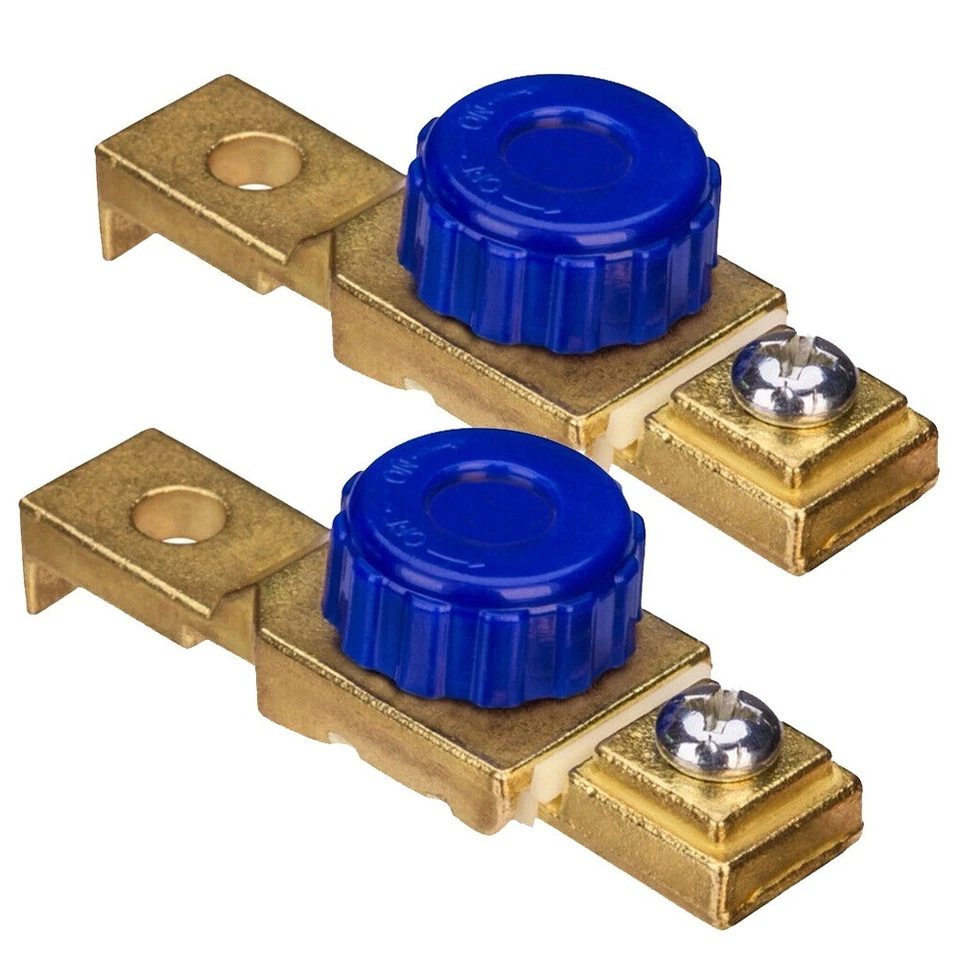 2X Car Motorcycle Battery Master-Disconnect Isolator Terminal Cut Off Switch NEW - Image 3 of 4