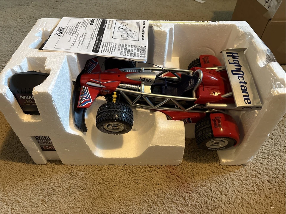 Nikko Radio Control RC Frame Buggy Offroad Race Car 140060BC Full Function 1/14 - Image 4 of 4