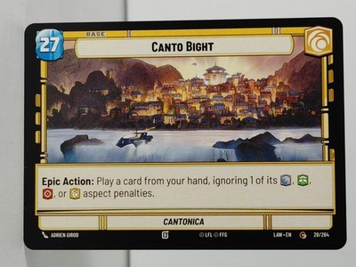 Canto Bight /shield token - A Lawless TIme #28 - Star Wars U - singles