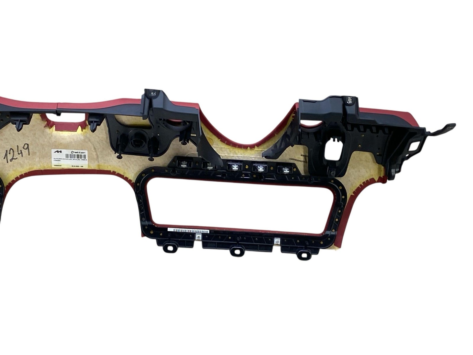 2024 MCLAREN ARTURA LOWER DASH PANEL RED 16NB290 *TEARS* OEM