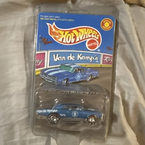 HOT WHEELS VINTAGE VAN DE KAMP'S 1967 67 PONTIAC GTO REAL RIDERS REDLINE 1998