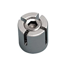 STAINLESS CROSS WIRE CLAMP, STANDARD 3/16", 316 SS