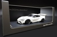 Ignition Model IG2144 1:43 Toyota Supra Pandem A90 Pearl White Resin Neu