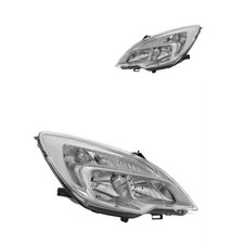 Scheinwerfer links rechts H1/H7 für Opel Meriva B Großraumlimousine S10