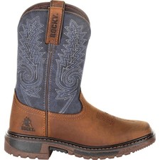 ROCKY Kids Ride FLX Western Boot 6.5 Big Kid ...