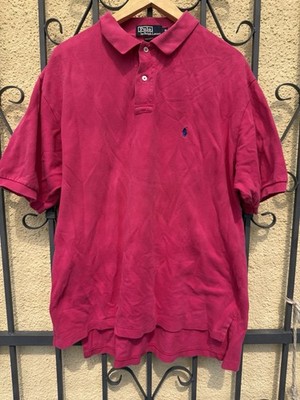 Polo Ralph Lauren Poloshirt Größe XL Pink Herren Polo Shirt