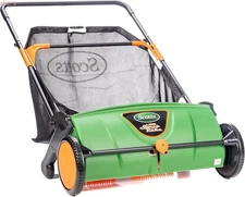 Scotts Outdoor Power Tools LSW70026S 26-In Push Lawn Sweeper,Black/Green,Sweeper