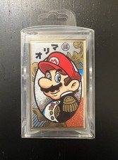 Nintendo Mario Hanafuda Miyakonohana Playing Cards Black Japanese Game