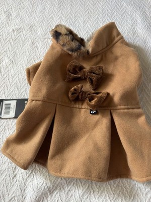 HOTEL DOGGY Thick Coat Tan/Brown Dog Size Small NWT