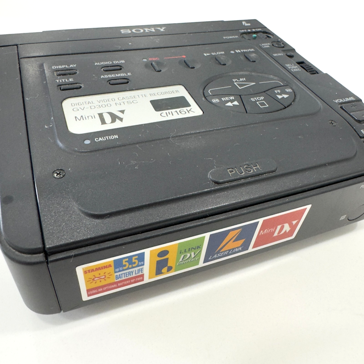 SONY GV-D300 DIGITAL VIDEO CASETTE RECORDER | eBay