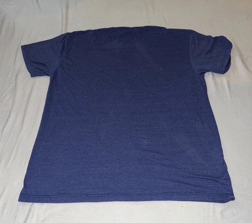 Nova Scotia Canada L/XL Blue Anchor & Wave Design Crew Neck Short Sleeve T-Shirt - Bild 4 von 4