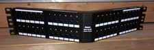Panduit DPA48688TGY DP6 PLUS Punchdown Patch Panel Angled 48 Ports w/ Connection