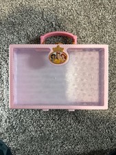 Disney Princess Makeup Case Carrying Set Pink w/ Accessories Pretend Play