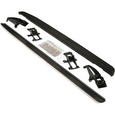 Set Alu Trittbretter Schweller Range für Rover Sport Bj. 13-inkl. Anbaumaterial