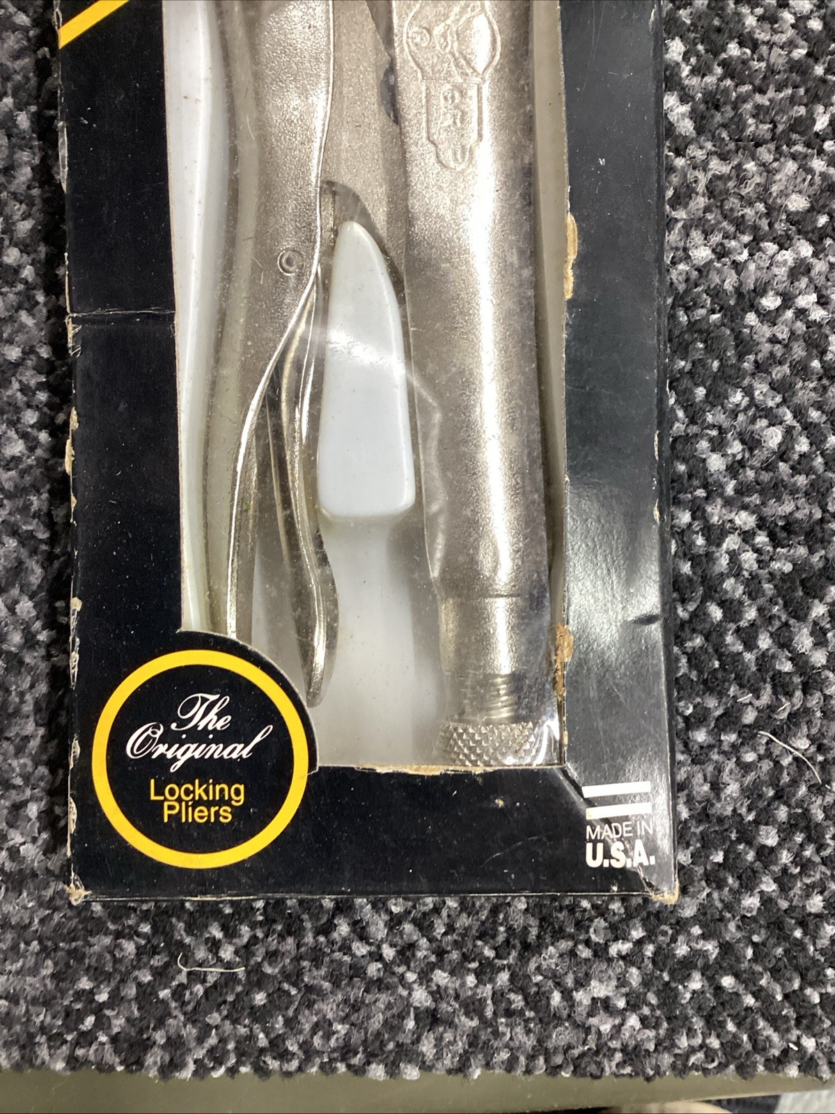 Vtg Vise-Grip Peterson Dewitt USA Original 10WR Locking Pliers in Original Box