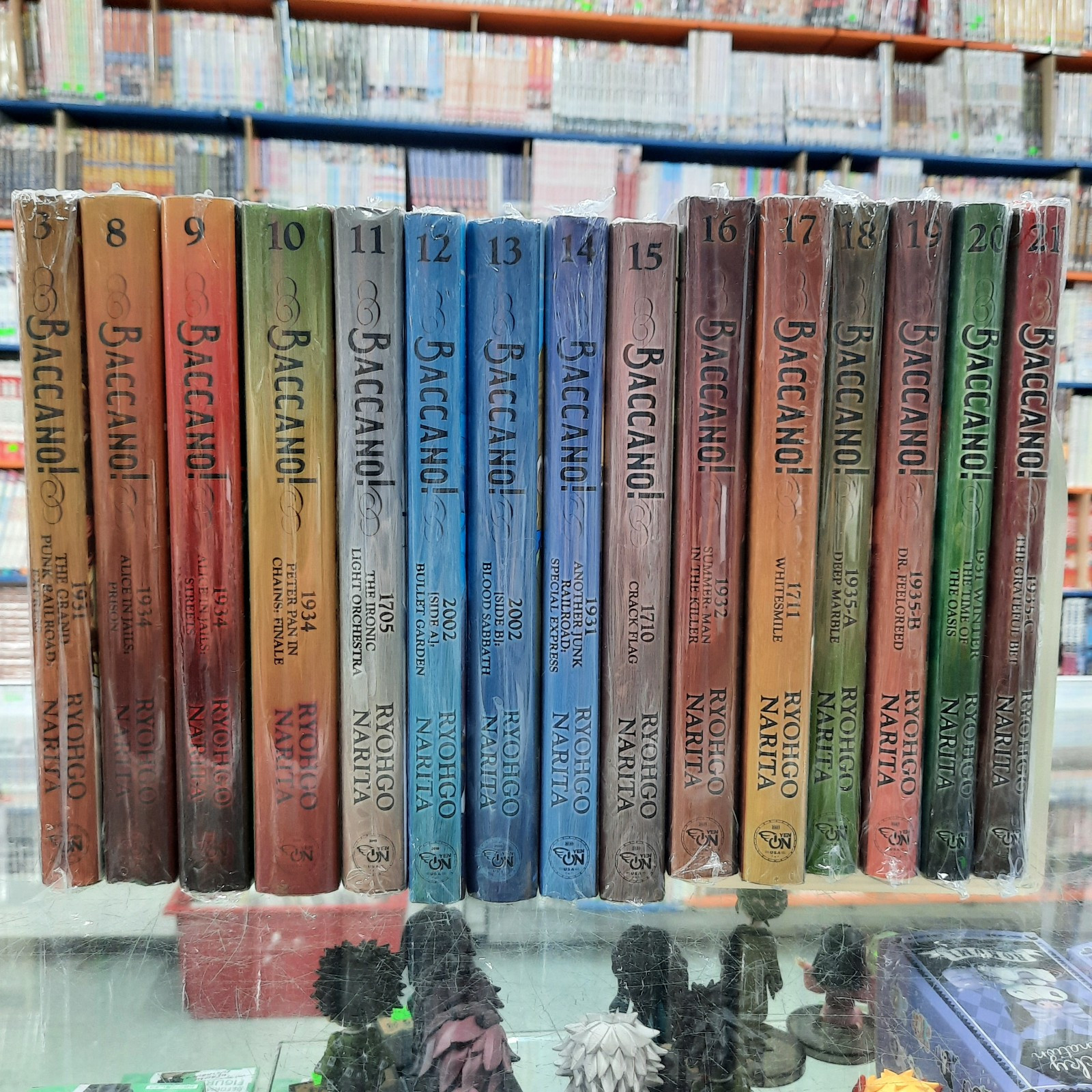 NEW Baccano English Light Novel by Ryohgo Narita Vol. 3,8-21 Variation Listing