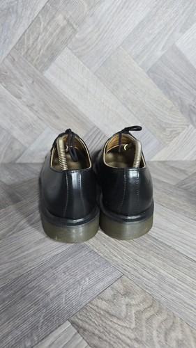 Dr Martens Docs 1461 Men’s Shoes UK 8 Made In England Black Stamped Dr Martens - Picture 9 of 16