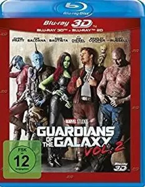 Guardians Of The Galaxy Vol. 2 | Blu-Ray 3D + 2D | James Gunn (U. A.) | Deutsch-image