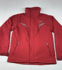 The North Face TNF Apex Ski Snow Jacket Coat Mens Medium Red Insulated