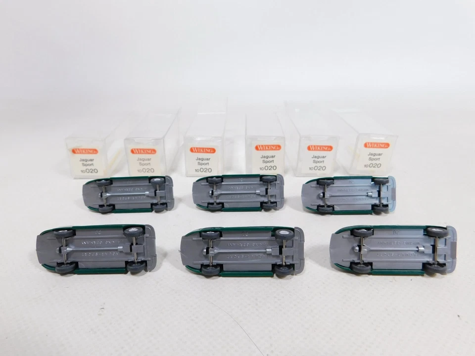 6X Wiking H0 1:87 10 020 Modello Oldtimer Coupé Jaguar Sport Mint Box #CZ447-0,5 - Immagine 3 di 4