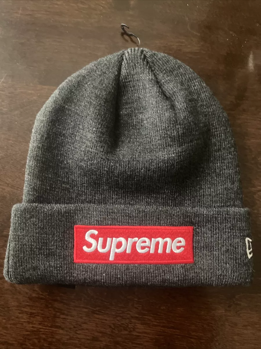 Supreme x New Era Logo Beanie