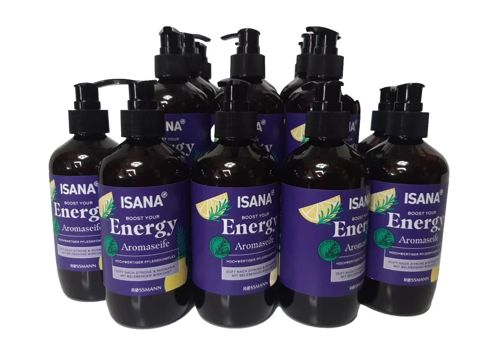 ( 4x350 ml) ISANA Boost your Energy Aromaseife - Bild 4 von 4