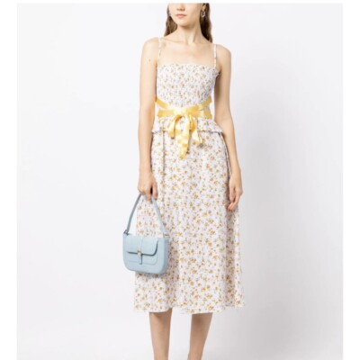 Reformation Miles Linen Dress | eBay