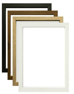 HANDMADE Cornice portafoto A1 A2 A3 A4 A5 A6 cornice per poster nera noce rovere bianco