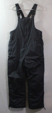Cherokee Black Snow Overall Bib Kids Size M 8-10 