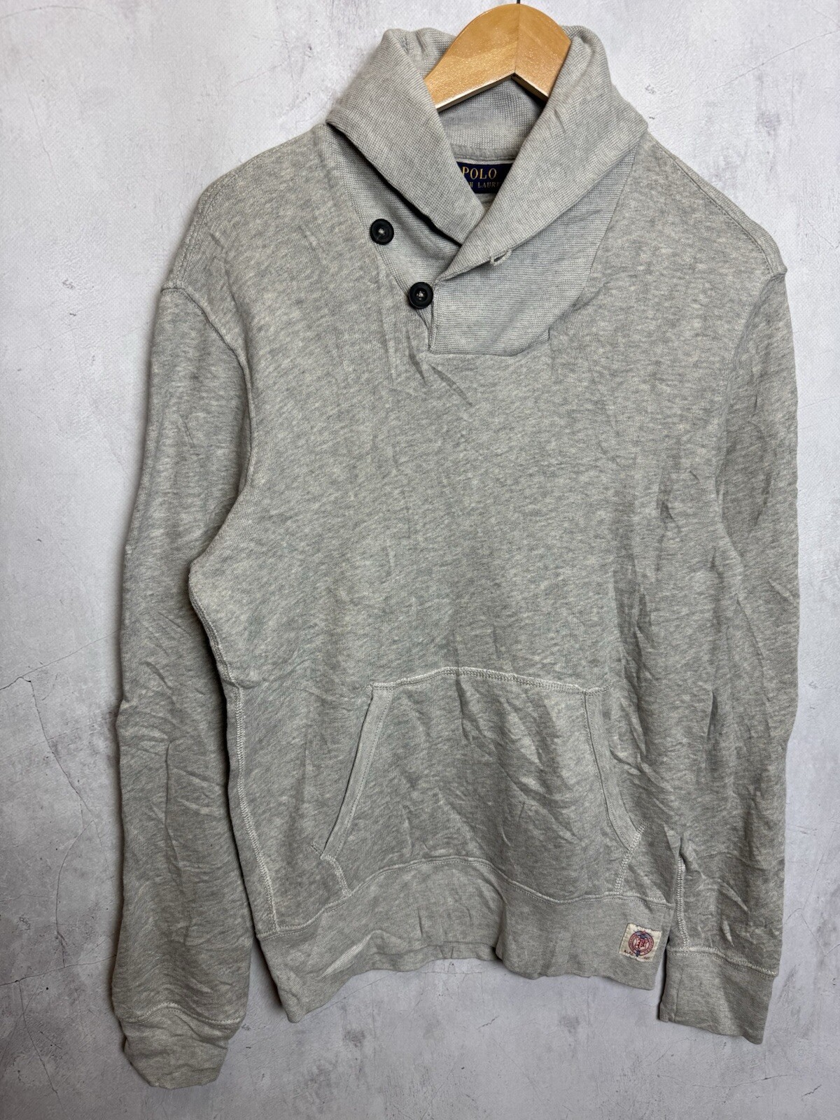Polo Ralph Lauren Men’s Gray Sweatshirt Sweater  Size S thumbnail 2