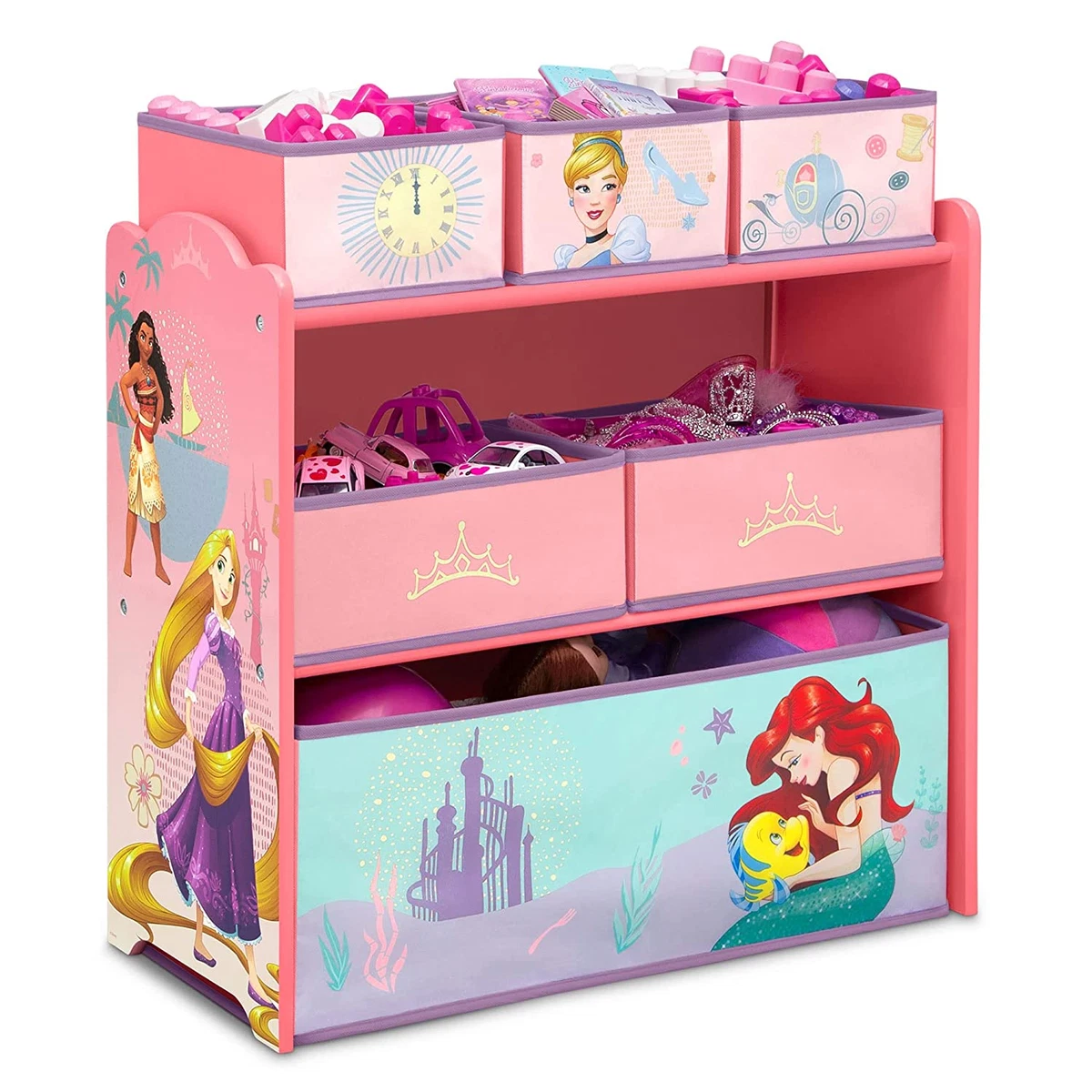 Multi bin best sale toy storage