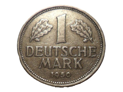 1 Deutsche Mark 1950年 ドイツ連邦共和国 硬貨 1 mark 1950