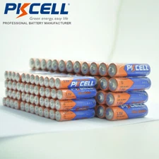50x AA & 50x AAA Alkaline AA/AAA Batteries 1.5V LR6 MN1500 LR03 MN2400 for Light