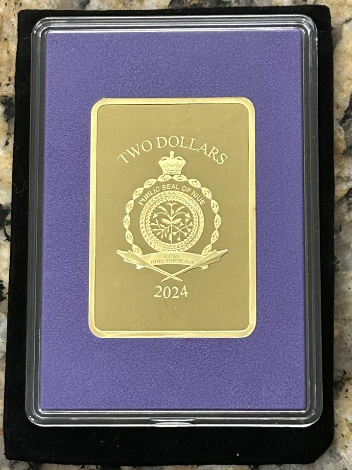 2024 Harry Potter NZ Mint Trading Coins ULTRARARE PURPLE Sirius Black